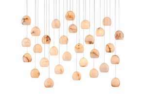 Linear/Island 4 Light + by Currey and Company ( 142 | 9000-0900 Lazio Collection ) 