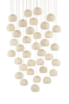 Pendants Multi-port/Cascade by Currey and Company ( 142 | 9000-0915 Piero Collection ) 