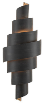 Sconces Metal by Currey and Company ( 142 | 5000-0112 Chiffonade Collection ) 