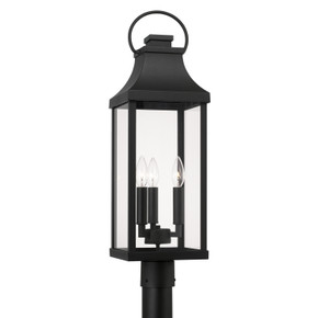 Exterior Post/Pier Head by Capital Lighting ( 65 | 946432BK Bradford ) 