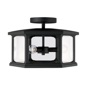 Exterior Ceiling Mount by Capital Lighting ( 65 | 946632BK Walton ) 