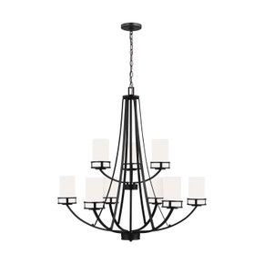 Mid. Chandeliers Glass Up by Generation Lighting ( 1 | 3121609-112 Robie ) 