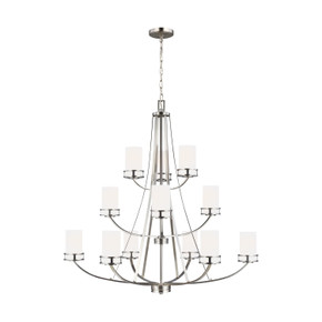 Large Chandeliers Glass Shade by Generation Lighting ( 1 | 3121612-962 Robie ) 