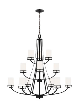Large Chandeliers Glass Shade by Generation Lighting ( 1 | 3121612EN3-112 Robie ) 