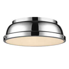 Flush Mounts Bowl Style by Golden ( 62 | 3602-14 CH-CH Duncan ) 