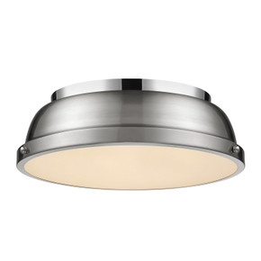 Flush Mounts Other by Golden ( 62 | 3602-14 CH-PW Duncan ) 