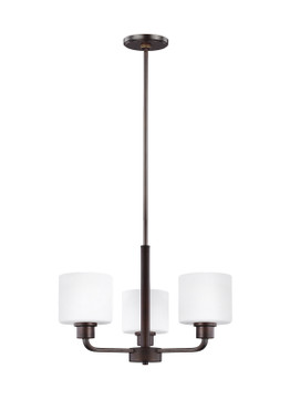 Mini Chandeliers Glass Shade by Generation Lighting ( 1 | 3128803-710 Canfield ) 