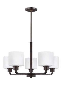 Mid. Chandeliers Glass Up by Generation Lighting ( 1 | 3128805-710 Canfield ) 