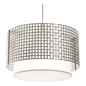 Pendants Drum Shade by Hammerton Studio ( 404 | CHB0037-24-BS-SH-001-E2 Tweed ) 
