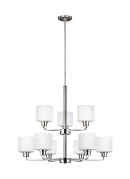 Mid. Chandeliers Glass Up by Generation Lighting ( 1 | 3128809-962 Canfield ) 