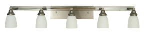 Bathroom Fixtures Five+Lights by Framburg ( 8 | 4785 SP/PN Mercer ) 