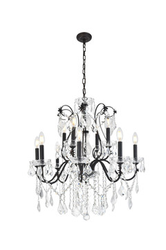 Mid. Chandeliers Candle by Elegant Lighting ( 173 | V2015D28DB/RC St. Francis ) 