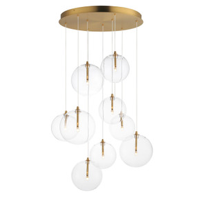 Mid. Chandeliers Multi-Port/Cascade by ET2 ( 86 | E25077-18NAB Global ) 