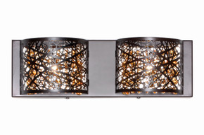 Bathroom Fixtures Two Lights by ET2 ( 86 | E21315-10BZ Inca ) 