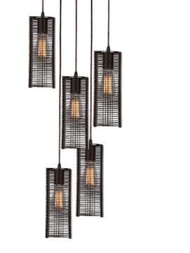 Pendants Multi-port/Cascade by Hammerton Studio ( 404 | CHB0020-12-MB-0-C01-E2 Downtown Mesh ) 