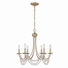 Mid. Chandeliers Candle by Golden ( 62 | 7646-6 GA Serafina ) 