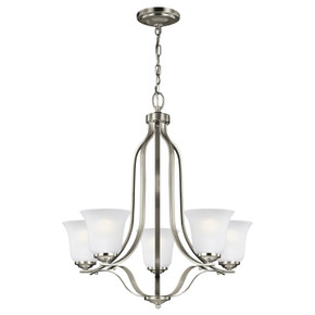 Mid. Chandeliers Glass Up by Generation Lighting ( 1 | 3139005-962 Emmons ) 