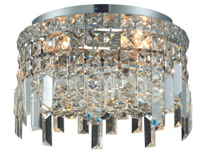 Flush Mounts Drum Shade by Elegant Lighting ( 173 | V2031F12C/RC Maxime ) 