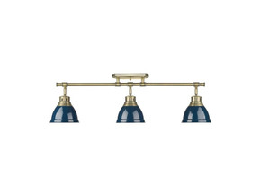 Semi-Flush Mts. Directional by Golden ( 62 | 3602-3SF AB-NVY Duncan ) 