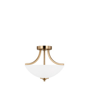 Semi-Flush Mts. Bowl Style by Generation Lighting ( 1 | 7716502-848 Geary ) 