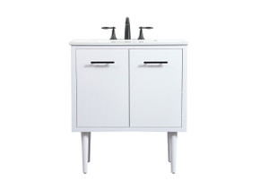 Plumbing Bath Chests/Vanities by Elegant Lighting ( 173 | VF48030MWH Cyrus ) 