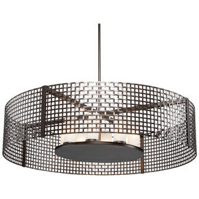 Pendants Drum Shade by Hammerton Studio ( 404 | CHB0037-48-BS-F-001-E2 Tweed ) 