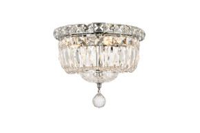 Flush Mounts Bowl Style by Elegant Lighting ( 173 | V2528F10C/RC Tranquil ) 