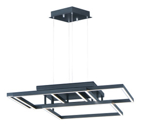 Mid. Chandeliers Ring/Halo by ET2 ( 86 | E21516-BK Traverse LED ) 