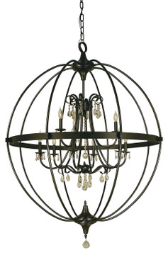 Large Chandeliers Sphere by Framburg ( 8 | 1070 MB Compass ) 