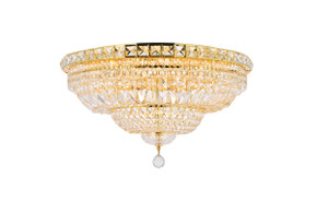 Flush Mounts Bowl Style by Elegant Lighting ( 173 | V2528F24G/RC Tranquil ) 