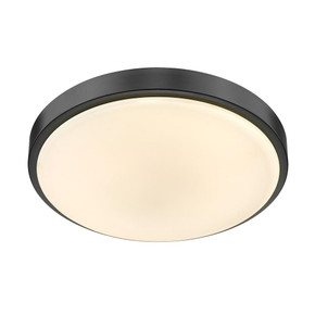 Flush Mounts Bowl Style by Golden ( 62 | 9128-FM13 BLK-OP Gabi ) 