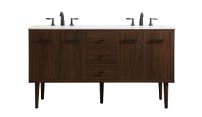 Plumbing Bath Chests/Vanities by Elegant Lighting ( 173 | VF48060DMWT Cyrus ) 