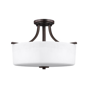 Semi-Flush Mts. Bowl Style by Generation Lighting ( 1 | 7728803EN3-710 Canfield ) 