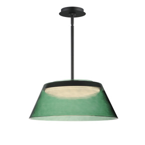 Pendants Glass Down by ET2 ( 86 | E22088-04BK Jensen ) 