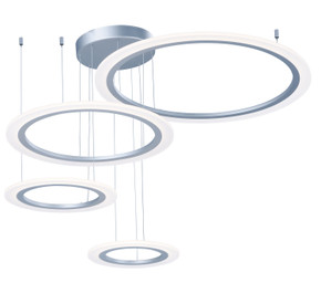 Pendants Multi-port/Cascade by ET2 ( 86 | E22662-11MS Saturn II LED ) 