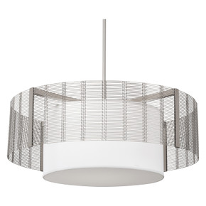 Pendants Drum Shade by Hammerton Studio ( 404 | CHB0020-38-GB-SH-001-E2 Downtown Mesh ) 