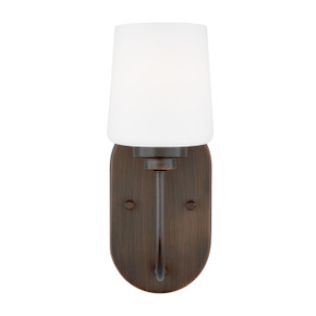 Sconces Single Glass by Generation Lighting ( 1 | 4102801-710 Windom ) 