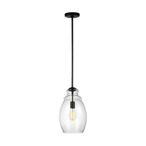 Mini Pendants Glass Down by Generation Lighting ( 1 | P1484ORB Marino ) 