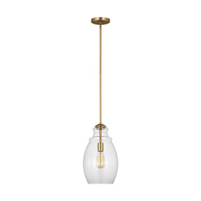 Mini Pendants Glass Down by Generation Lighting ( 1 | P1484SB Marino ) 