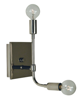 Sconces Double Candle by Framburg ( 8 | 5017 PN/MBLACK Fusion ) 