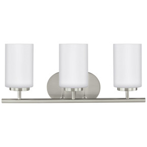 Bathroom Fixtures Three Lights by Generation Lighting ( 1 | 41162EN3-962 Oslo ) 