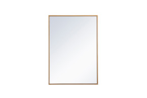 Mirrors Rectangle/Square by Elegant Lighting ( 173 | MR572028BRS Wyn ) 