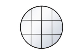 Mirrors Oval/Round by Elegant Lighting ( 173 | MR634242BK Motif ) 