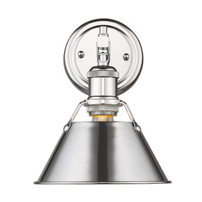 Sconces Directional/Cylinder by Golden ( 62 | 3306-BA1 CH-CH Orwell ) 