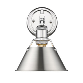 Sconces Directional/Cylinder by Golden ( 62 | 3306-BA1 CH-PW Orwell ) 