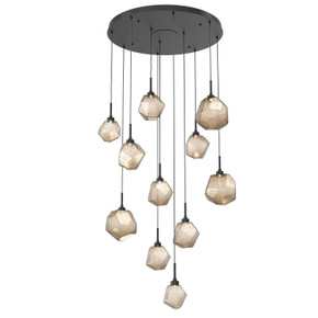 Large Chandeliers Multi-Port/Cascade by Hammerton Studio ( 404 | CHB0039-11-MB-B-C01-L1 Gem ) 