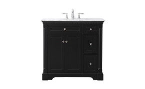 Plumbing Bath Chests/Vanities by Elegant Lighting ( 173 | VF53036BK Clarence ) 