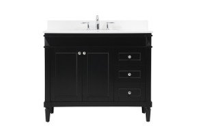 Plumbing Bath Chests/Vanities by Elegant Lighting ( 173 | VF31842BK-BS Bennett ) 
