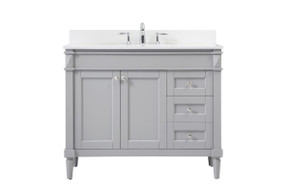 Plumbing Bath Chests/Vanities by Elegant Lighting ( 173 | VF31842GR-BS Bennett ) 