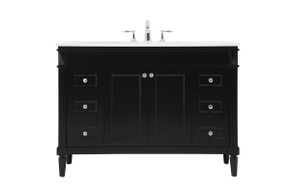 Plumbing Bath Chests/Vanities by Elegant Lighting ( 173 | VF31848BK Bennett ) 